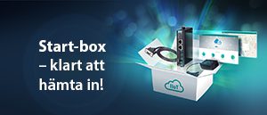 Biltd på Starter kit IIoT Gateway, en dator, programvara och några sladdar i en box från Moxa, Bara tuta och köra.